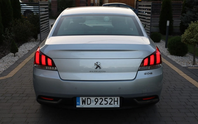 Peugeot 508 cena 44900 przebieg: 169000, rok produkcji 2018 z Sulejówek małe 436